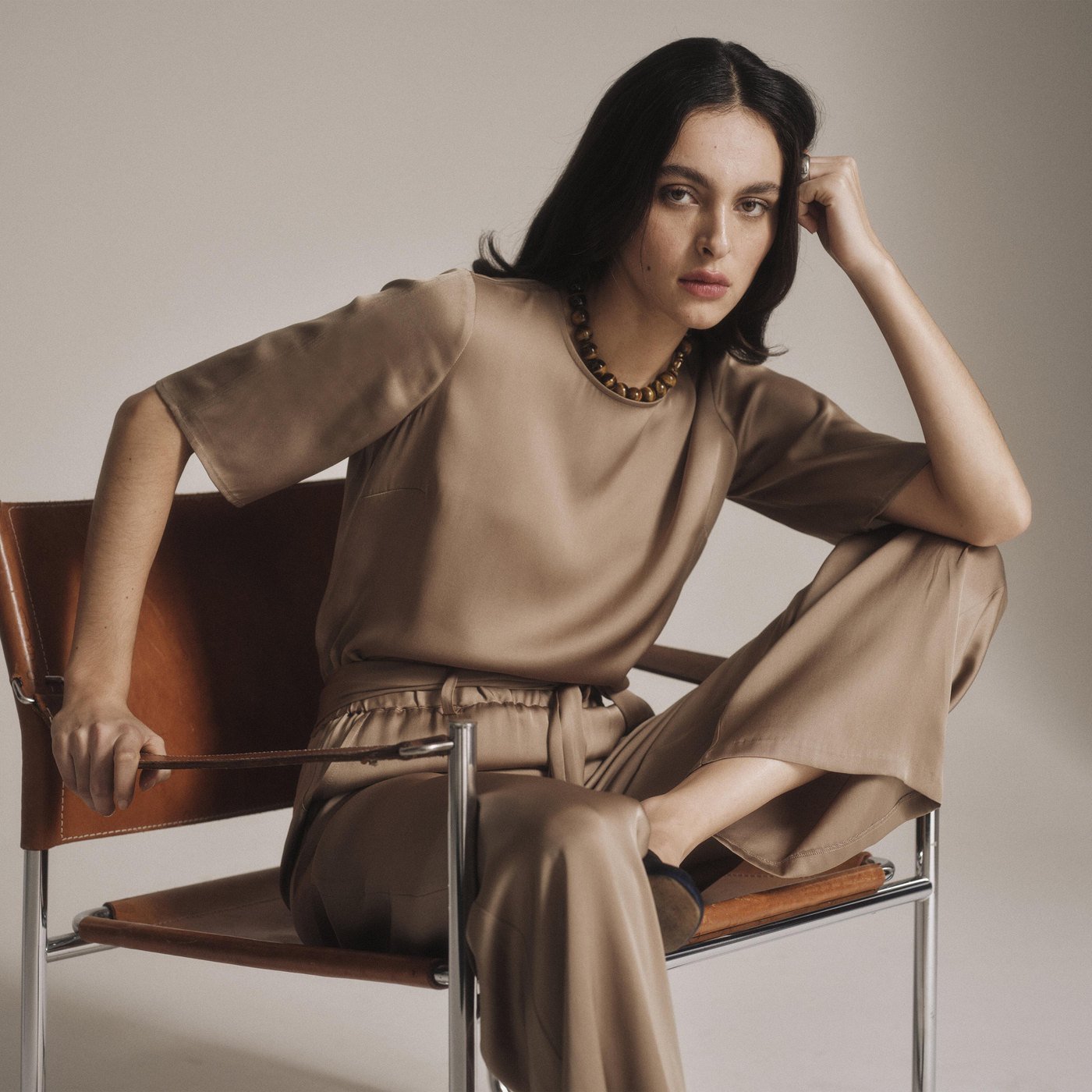 Fashion editorial portrait