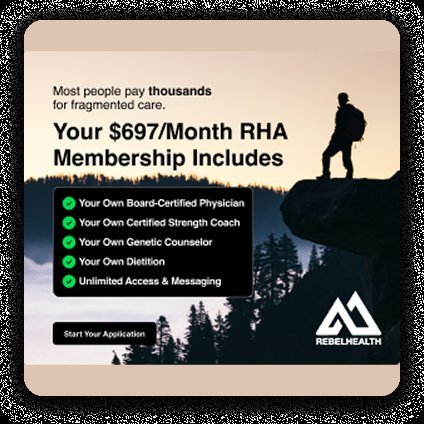 Rebel Health ad creative