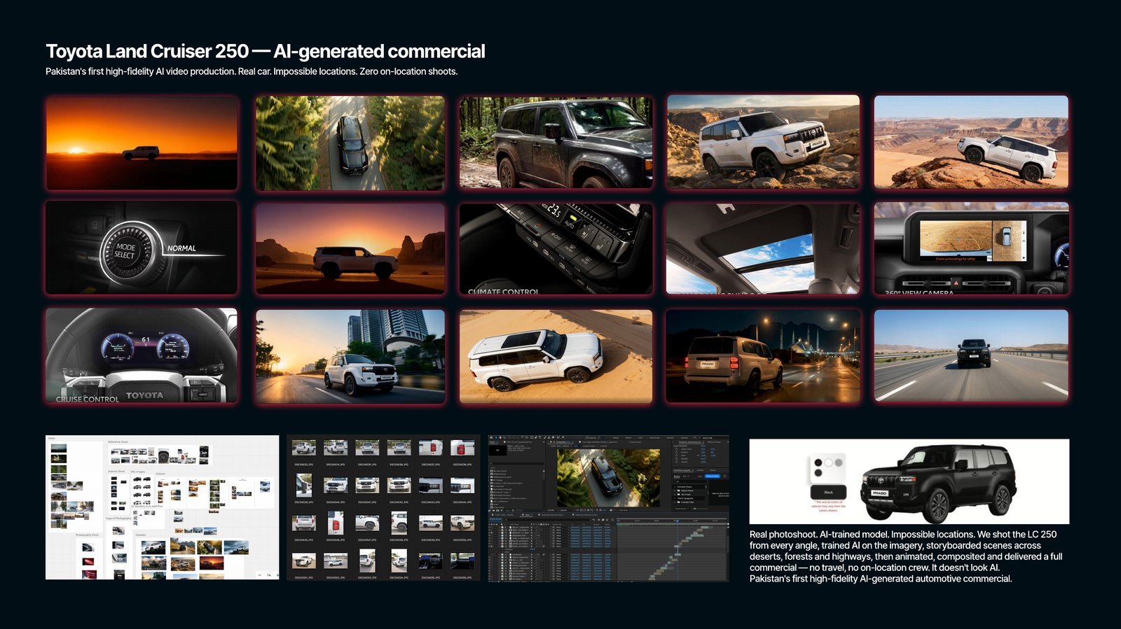 LC250 commercial frames
